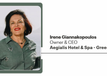 Irene Giannakopoulos: The Woman Behind Aegialis Hotel & Spa 